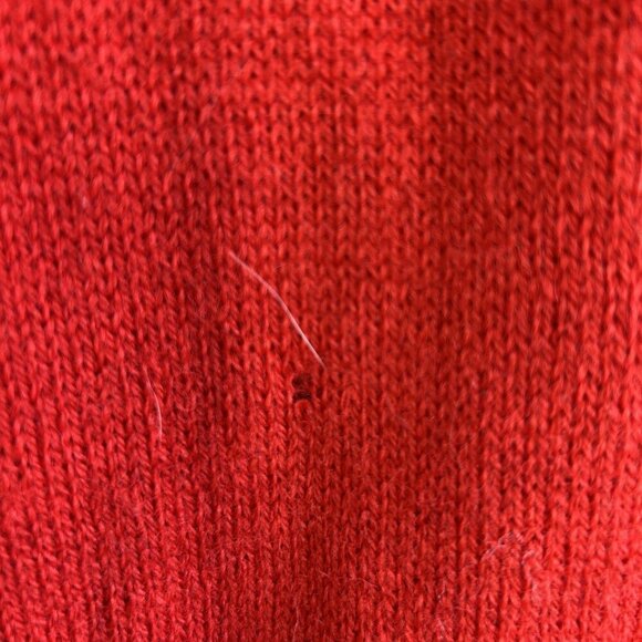 Tulchan Vintage Red Parrot 100% Wool British Made Sweater Size Large - Picture 4 of 8